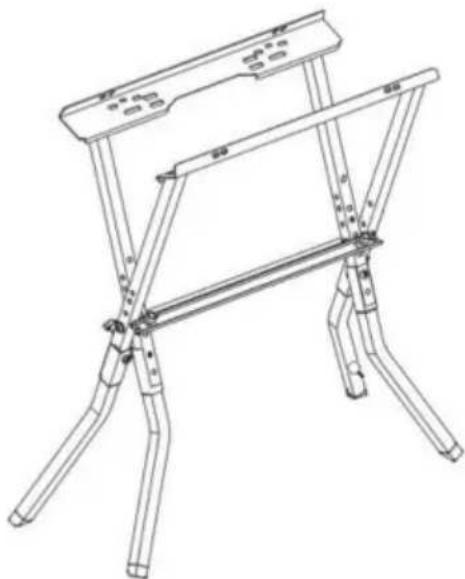 Vevor HS6804 - RIPIEGAMENTO DEL SUPPORTO E CONSERVAZIONE - 1