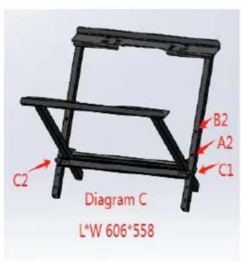 Vevor HS6804 - ASSEMBLING THE SUPPORT - 3