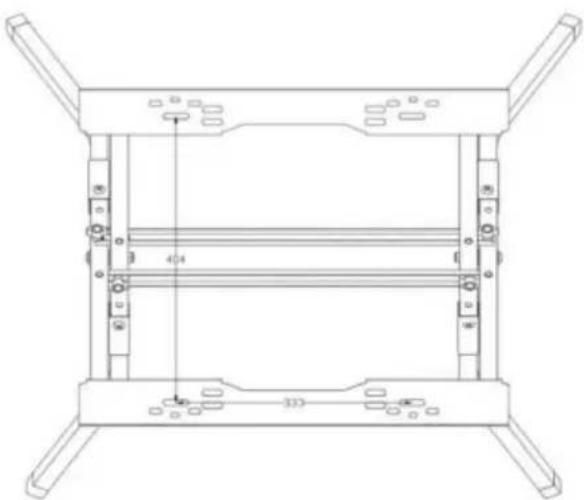 Vevor HS6804 - ASSEMBLAGE DES PIEDS RÉGLABLES - 2