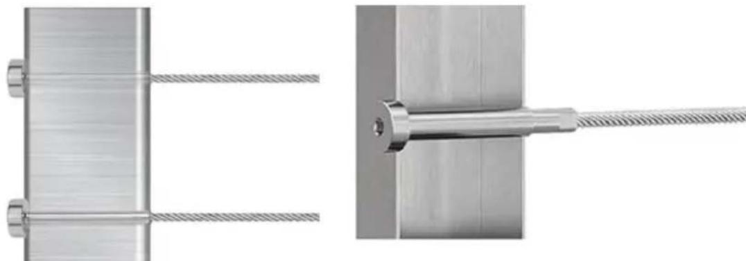 Vevor HR-008 - Installare con fune metallica e raccordi - 3