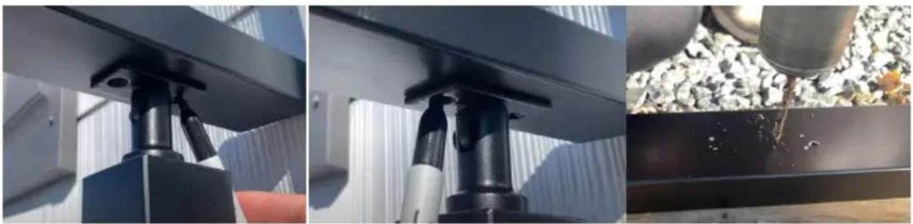 Vevor HR-007 - Montage met leuning (horizontal) - 3