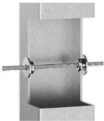 Vevor HR-007 - Installare con fune metallica e raccordi - 2