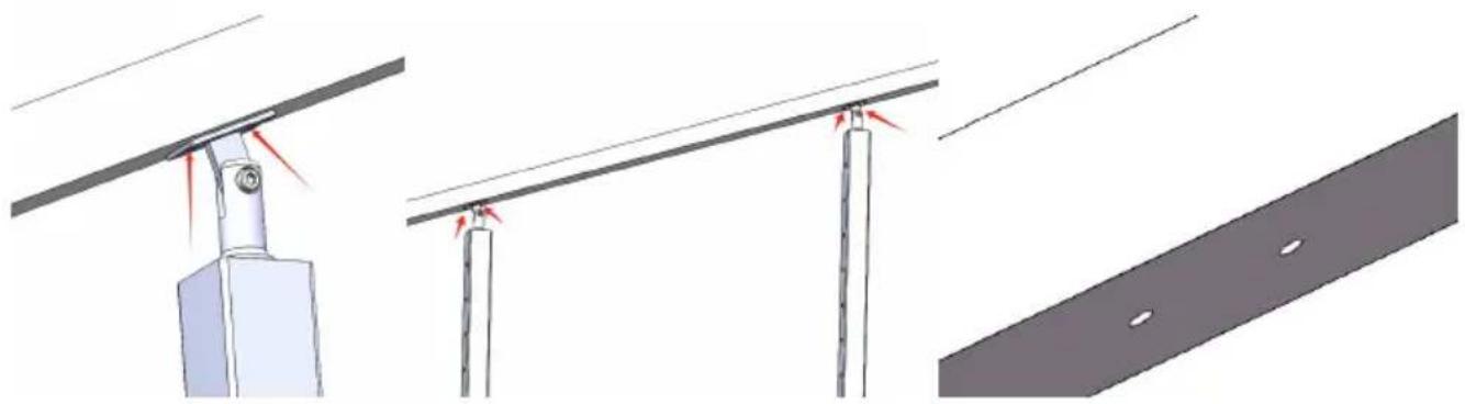 Vevor HR-007 - Mount with handrail(gradients) - 2