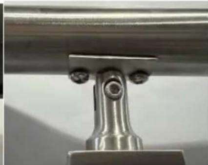 Vevor HR-007 - Montage mit Handlauf (horizontal) - 8