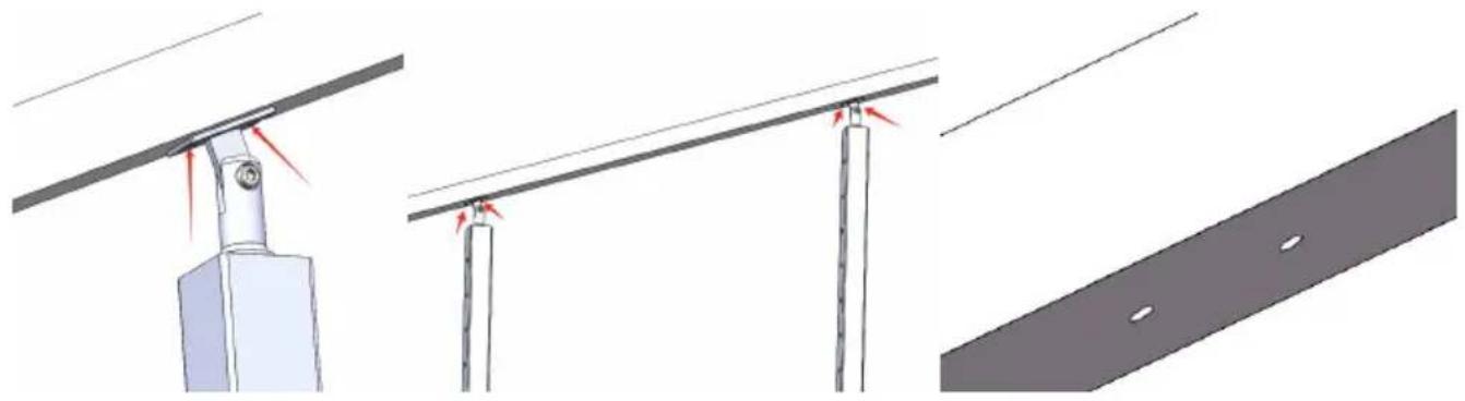 Vevor HR-007 - Monter avec main courante (dégradé) - 3