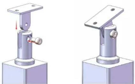 Vevor HR-007 - Montera med ledstång (lutning) - 1