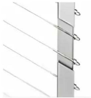 Vevor HR-007 - Installeren met staalkabel en fittingsen - 4