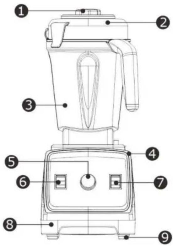 Vevor HS-228 - NOME DEL COMPONENTE PRINCIPALE - 1