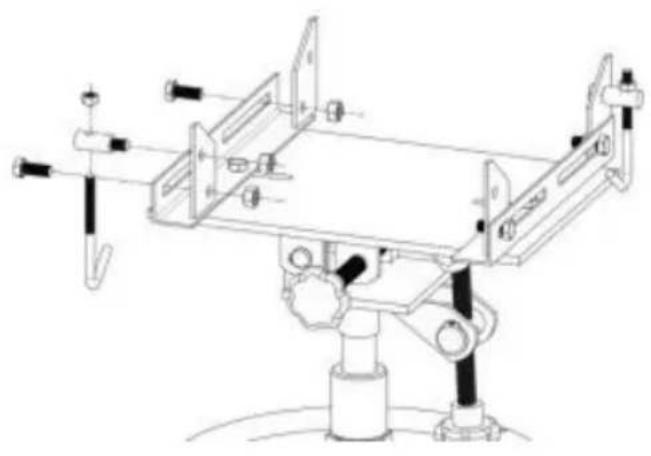 Vevor GW-0.5 - Installera Adapterkomponent (endast för GW-0.5). - 2