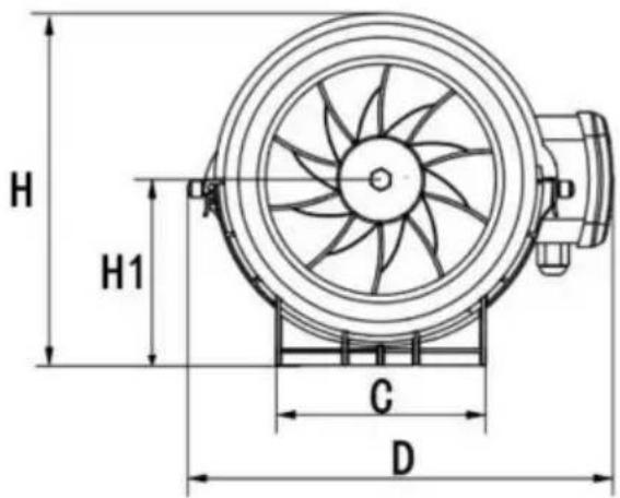 Vevor GX-06-150 - Dimension - 2
