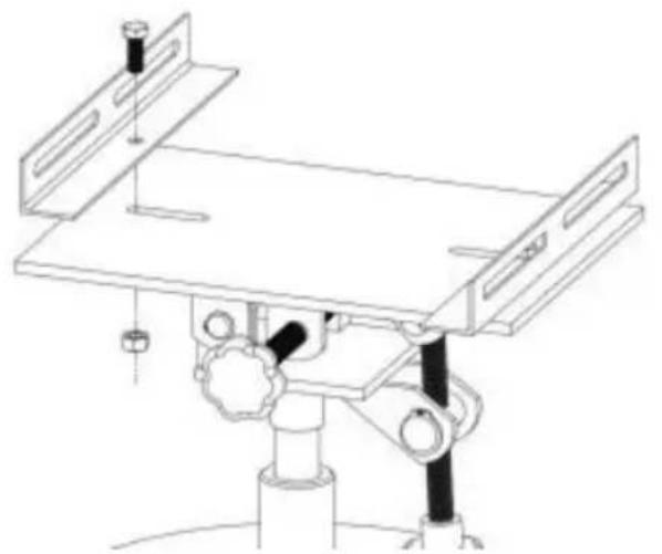 Vevor GW-0.5D - Installieren Sie die Adapterkomponente (nur für GW-0.5 ). - 2