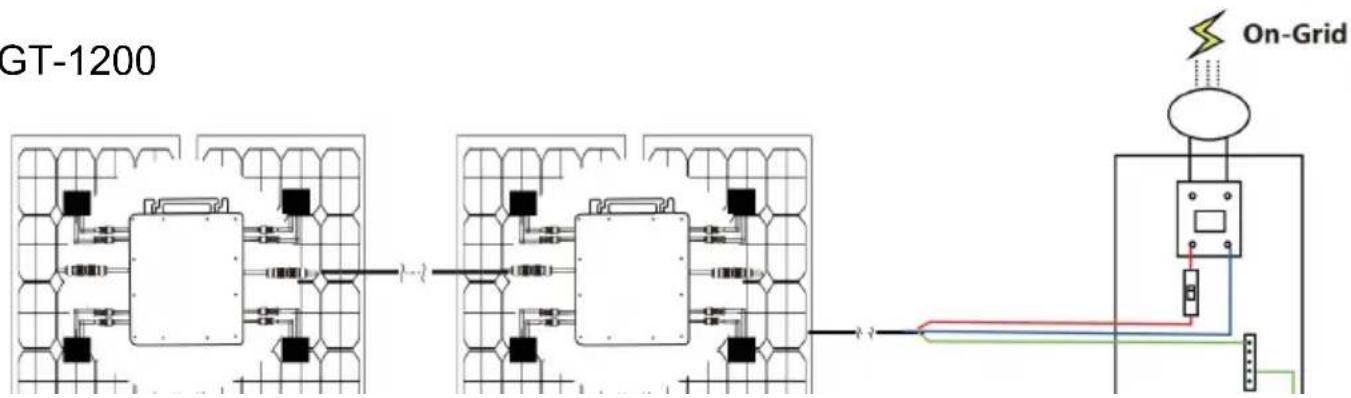 Vevor GT-1200 - WIRING SCHEMATIC - 2