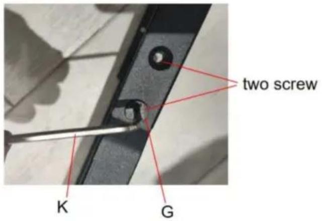 Vevor HLXCQJ-C02 - Installieren Sie die untere Halterung B an der Basis A - 7