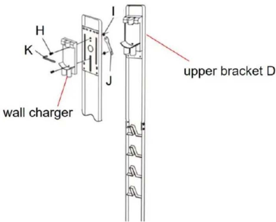 Vevor HLXCQJ-C02 - Install lower bracket B on base A - 14