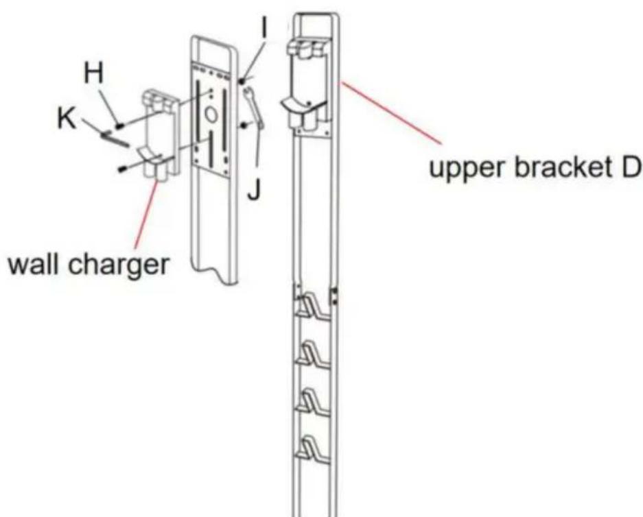 Vevor HLXCQJ-C02 - Installeer de onderste beugel B op basis A - 13