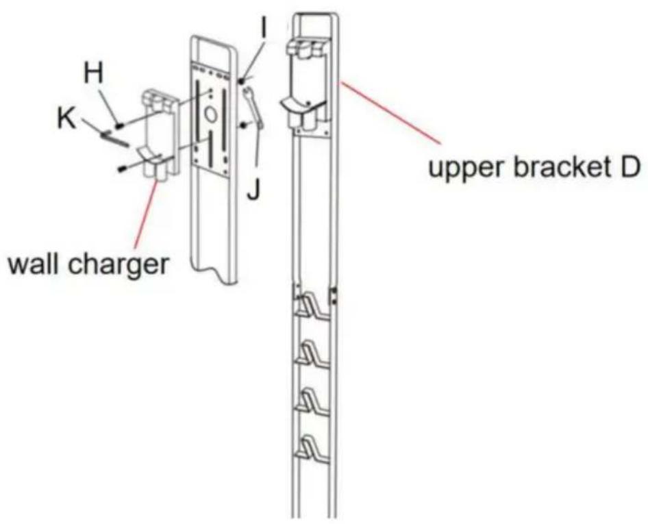 Vevor HLXCQJ-C02 - Installieren Sie die untere Halterung B an der Basis A - 13