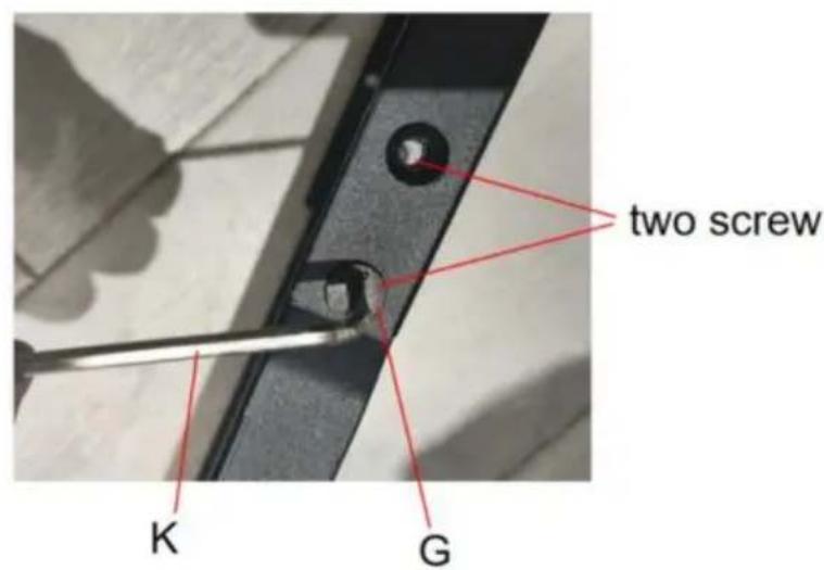 Vevor HLXCQJ-C02 - Installeer de onderste beugel B op basis A - 10