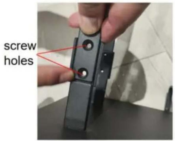 Vevor HLXCQJ-C02 - Installieren Sie die untere Halterung B an der Basis A - 3