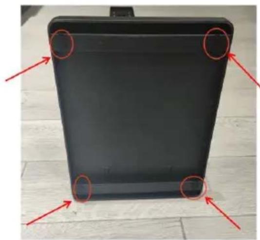 Vevor HLXCQJ-C02 - Install lower bracket B on base A - 12