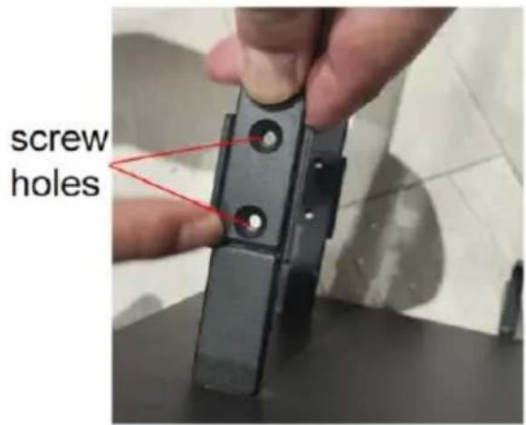Vevor HLXCQJ-C02 - Install lower bracket B on base A - 3