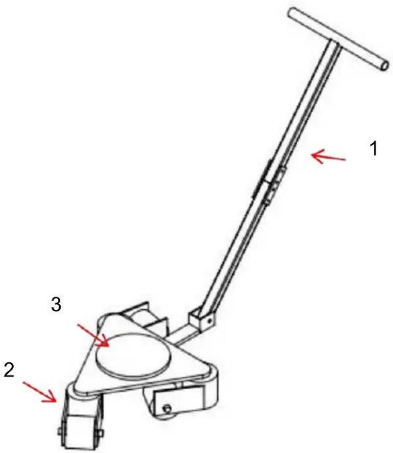 Vevor GYZU-6T - Motor diésel de 3 toneladas - 1