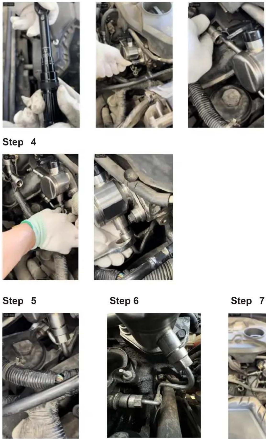Vevor HP121 - Installation step of High Pressure Fuel Pump - 2