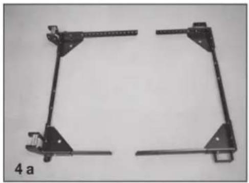 Vevor GZB88093 - Note: Insert bolts so that the nuts are on the INSIDE of the mobile base. - 1