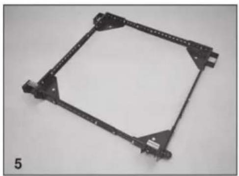 Vevor GZB88093 - Note: Insert bolts so that the nuts are on the INSIDE of the mobile base. - 3