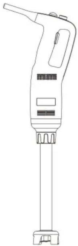 Vevor IB350CV - Kommersiell blender - 1