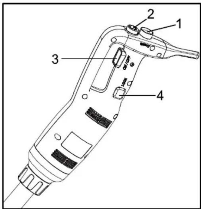 Vevor IB350CV - STARTING AND STOPPING THE BLENDER - 1