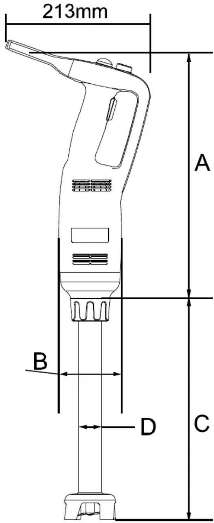 Vevor IB350CV - MAIN TECHNICAL PARAMETERS - 1