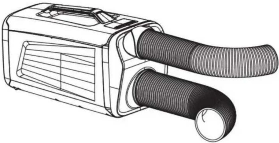 Vevor IOG-1 - INSTALL THE REAR AIR EXHAUST PIPE - 5