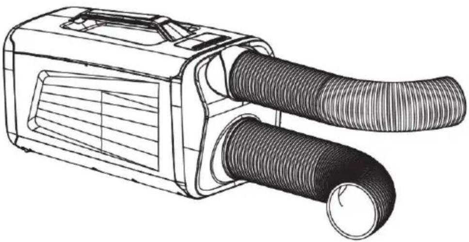 Vevor IOG-1 - INSTALL THE REAR AIR EXHAUST PIPE - 5