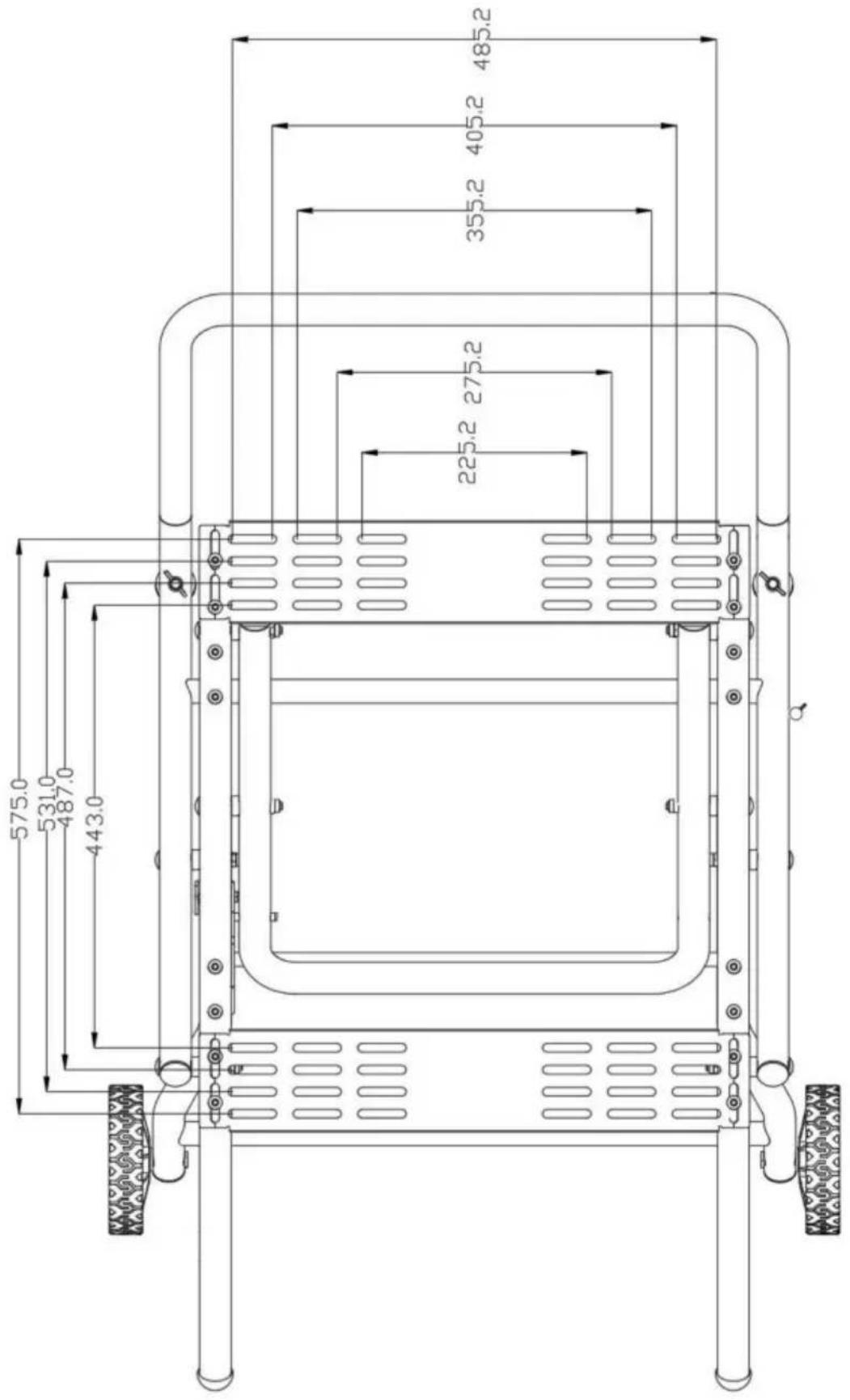 Vevor HS6805 - Måttritningar - 1
