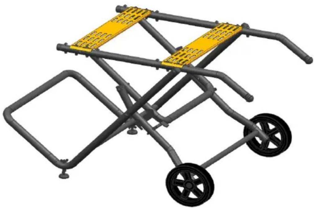 Vevor HS6805 - Table Saw Stand USER MANUAL - 1
