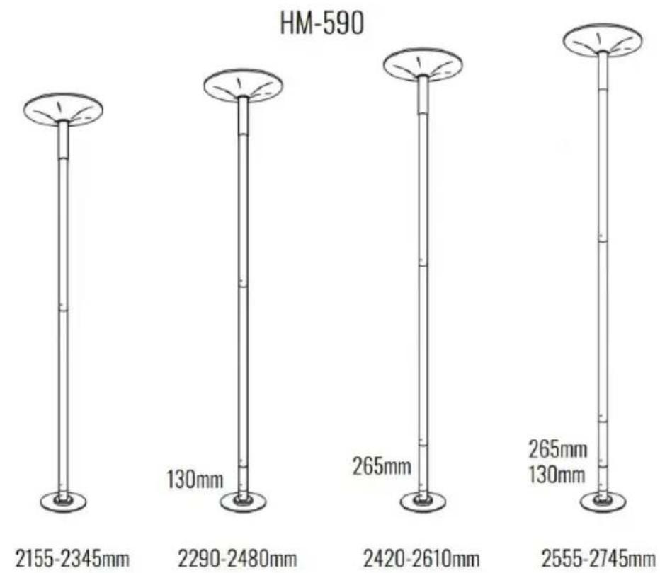 Vevor HM-594 - HEIGHT CALCULATOR - 2