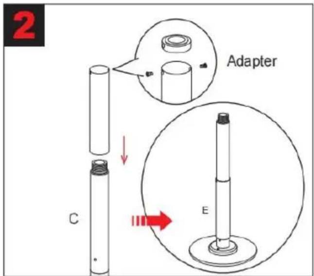 Vevor HM-594 - ASSEMBIY INSTRUCTIONS - 2
