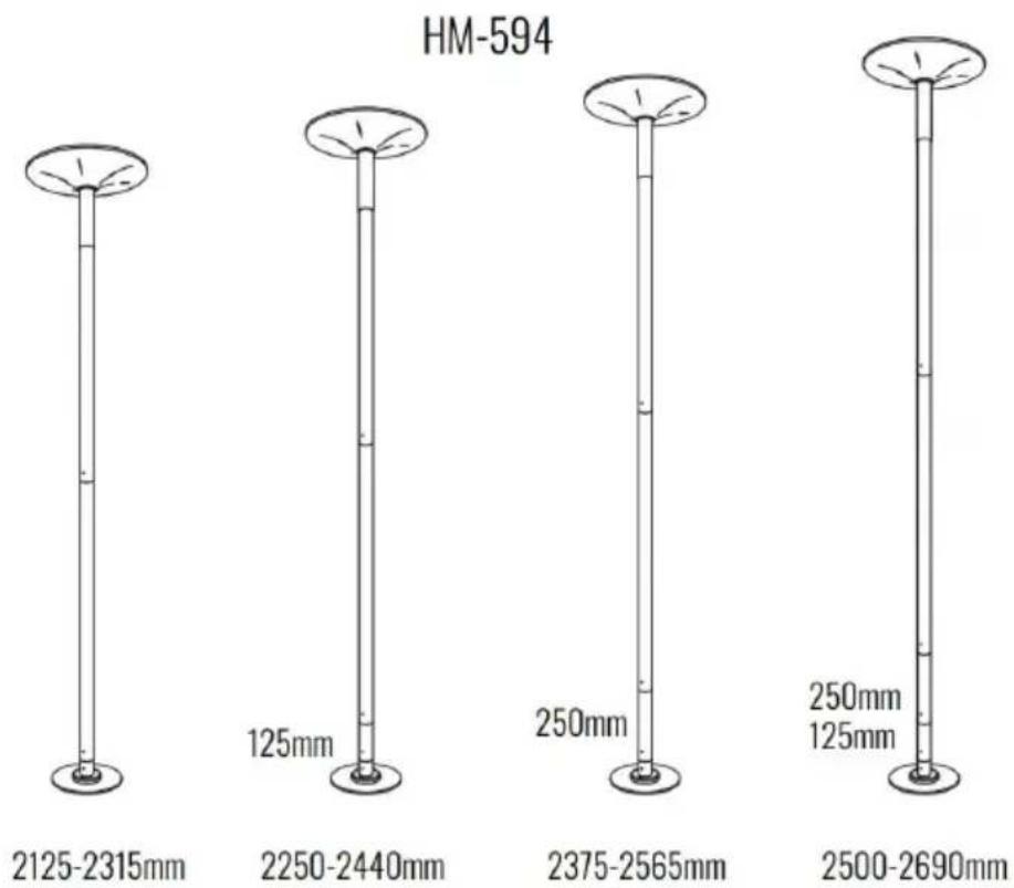 Vevor HM-594 - HEIGHT CALCULATOR - 1