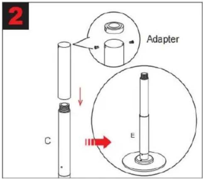 Vevor HM-594 - ASSEMBIY INSTRUCTIONS - 2