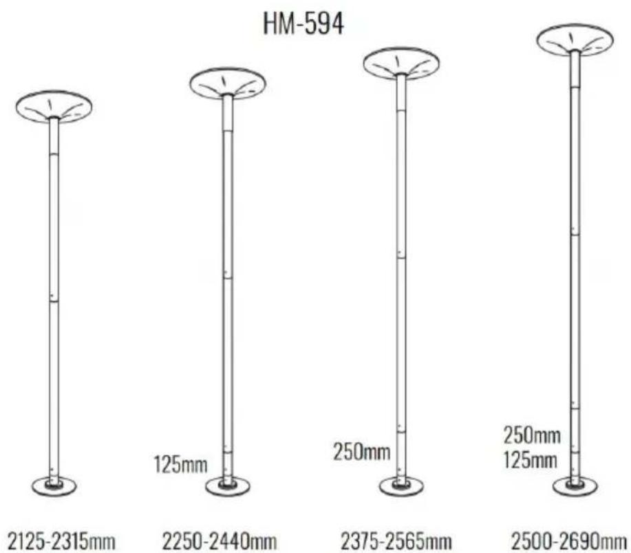 Vevor HM-594 - HEIGHT CALCULATOR - 1