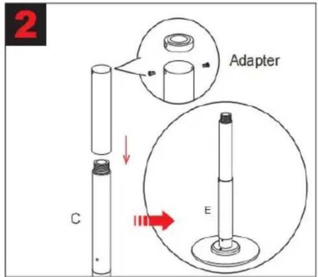 Vevor HM-594 - ASSEMBIY INSTRUCTIONS - 2
