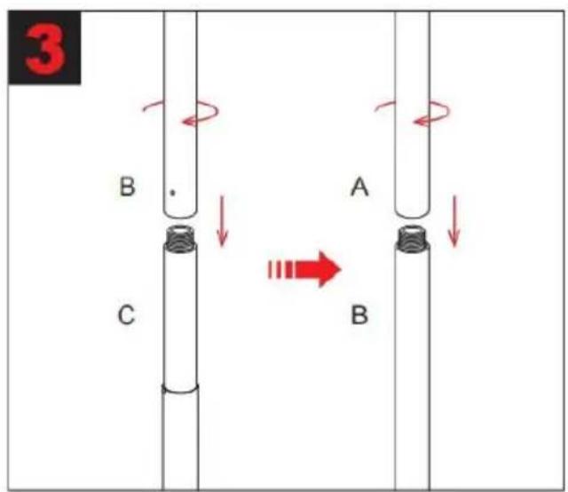 Vevor HM-594 - ASSEMBIY INSTRUCTIONS - 3