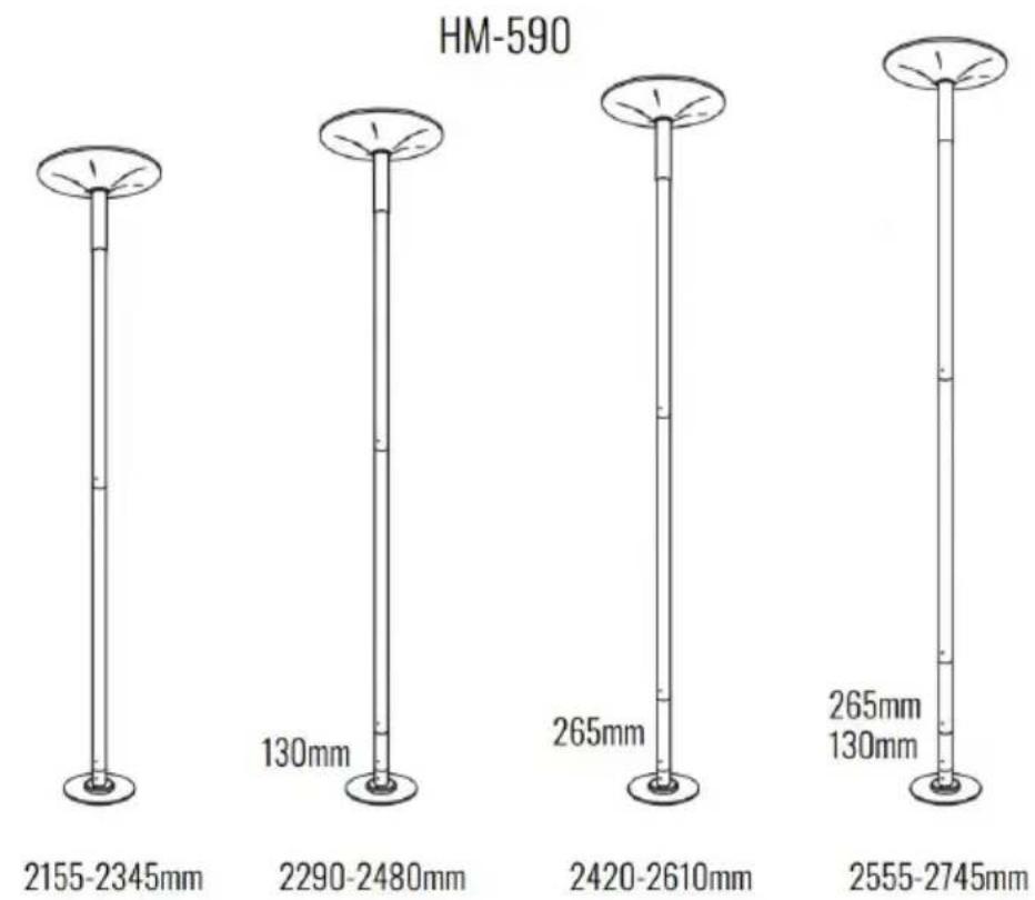 Vevor HM-594 - HEIGHT CALCULATOR - 2