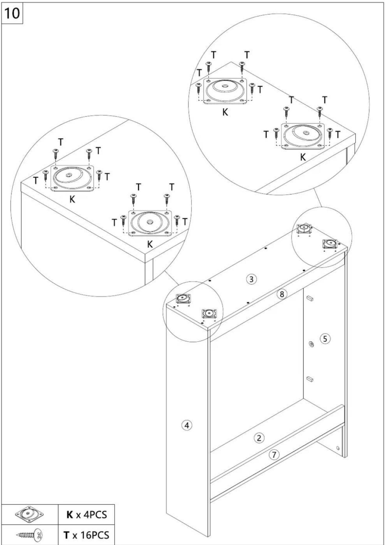 Vevor HZW002 - ASSEMBLYSTEP - 14
