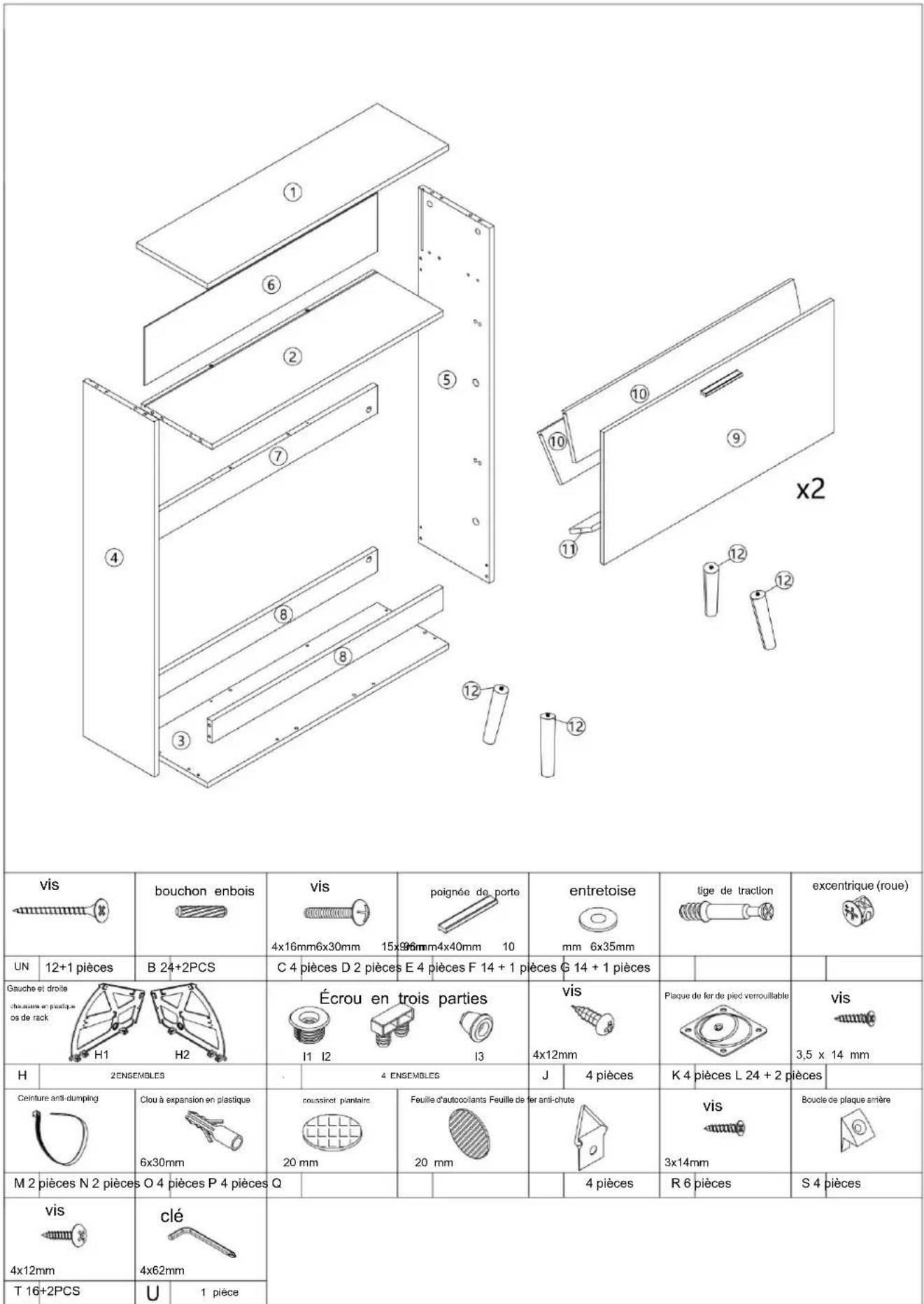 Vevor HZW002 - CONSERVEZ CES INSTRUCTIONS - 1