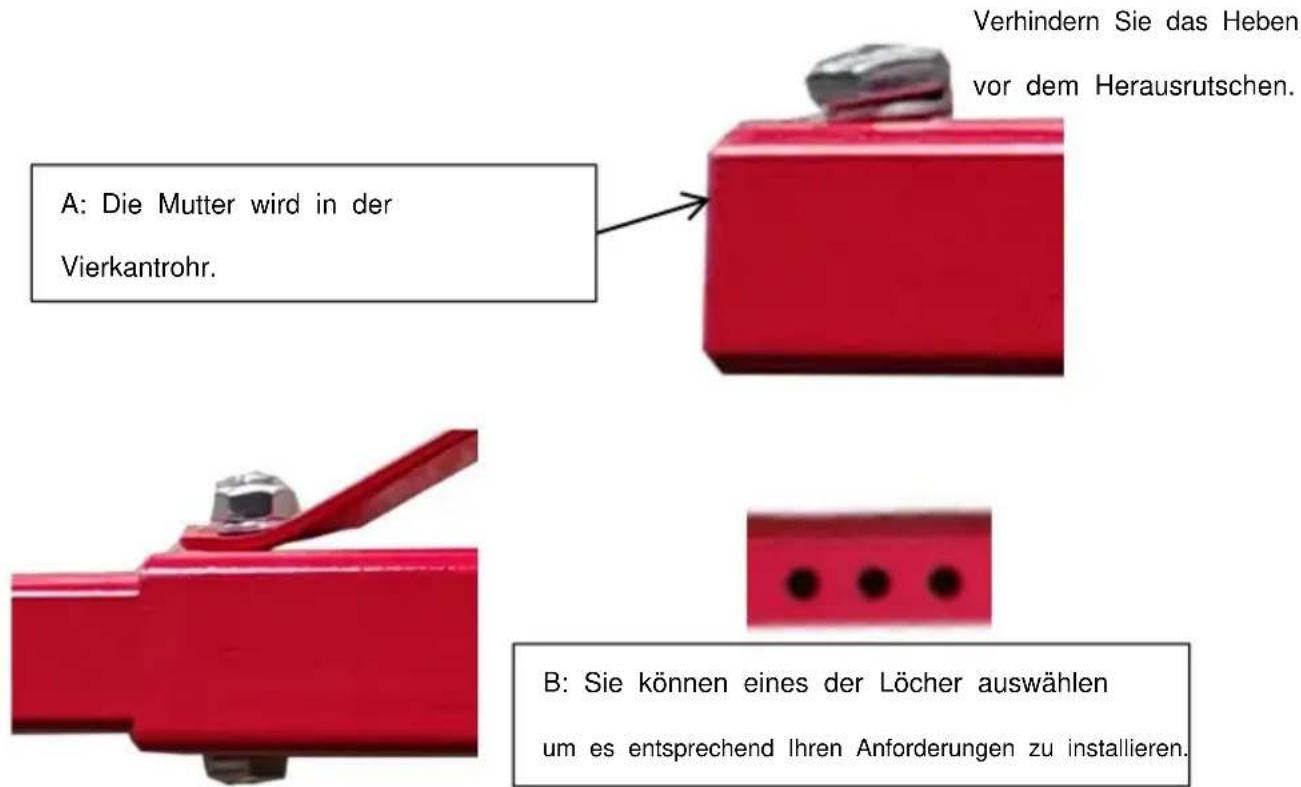 Vevor HHDB-300/600KG - Installationsschritte - 6
