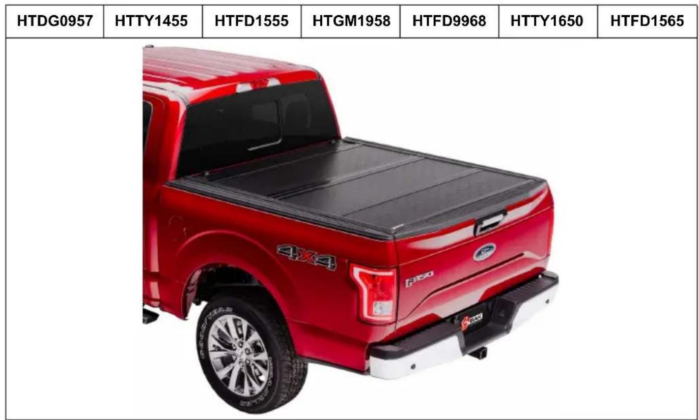 Vevor HTFD9968 - TRUCK TONNEAU COVERS - 1