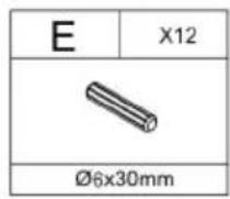 Vevor HYCT-CFX-010 - PACKAGE CONTENTS - 6