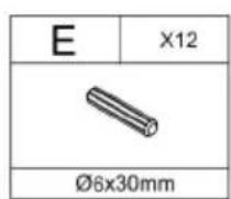 Vevor HYCT-CFX-010 - PACKAGE CONTENTS - 6