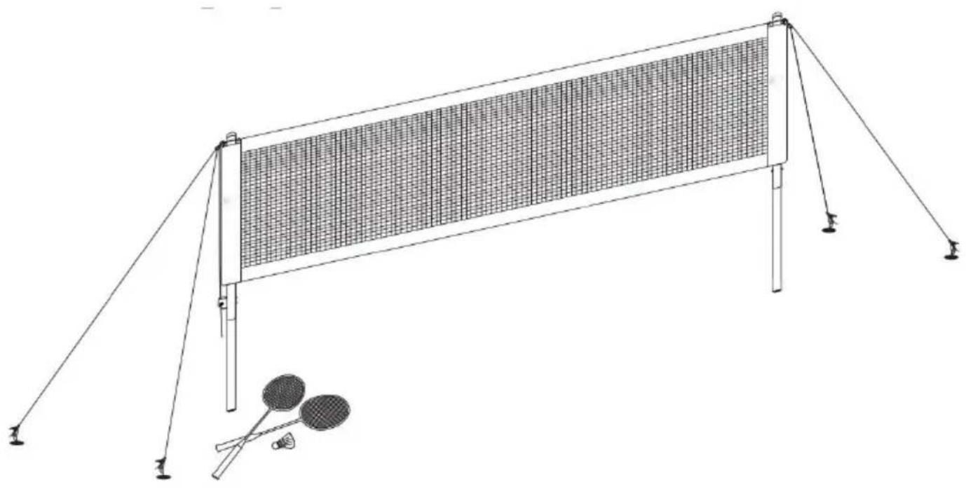 Vevor JH-0102Y - Badminton Net - 1
